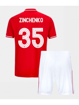Billige Nottingham Forest Oleksandr Zinchenko #35 Hjemmedraktsett Barn 2025-26 Kortermet (+ Korte bukser)
